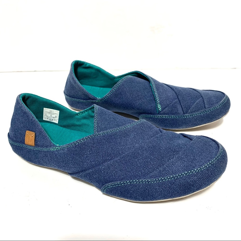 Merrell Indie Canvas Sodalite Blue Slip On Flats 8